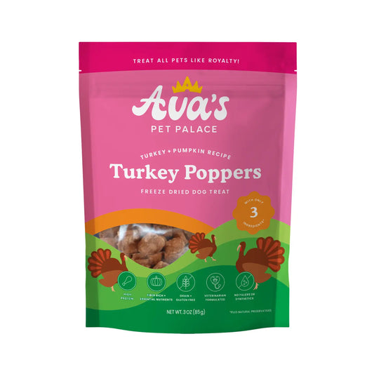 Ava's Pet Palace Turkey Poppers