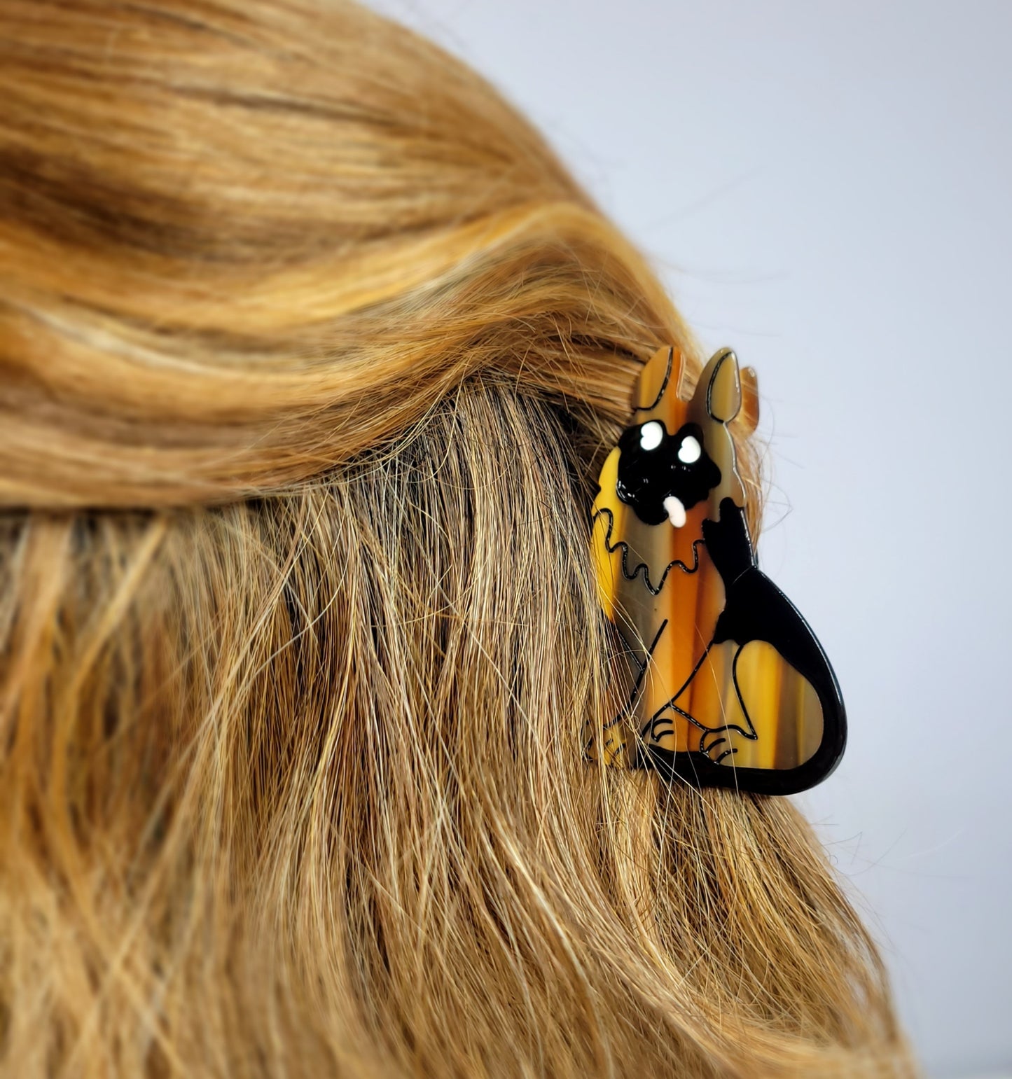 German Shepherd Hair Clip