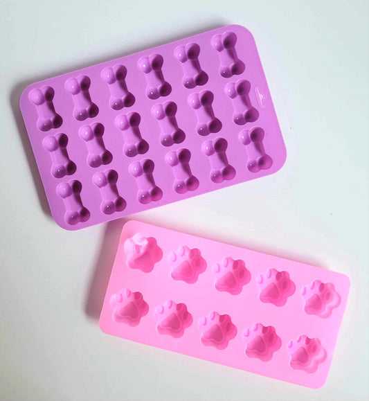 Dog Treat Silicon Baking Mold - 2 pc set