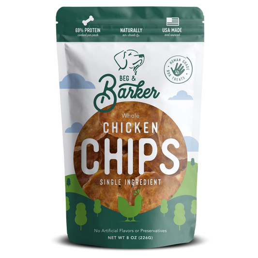 Beg & Barker Single Ingredient Chicken Chips - Large bag