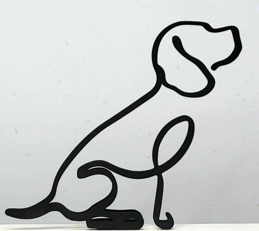 Metal Sculpture - Labrador Retriever