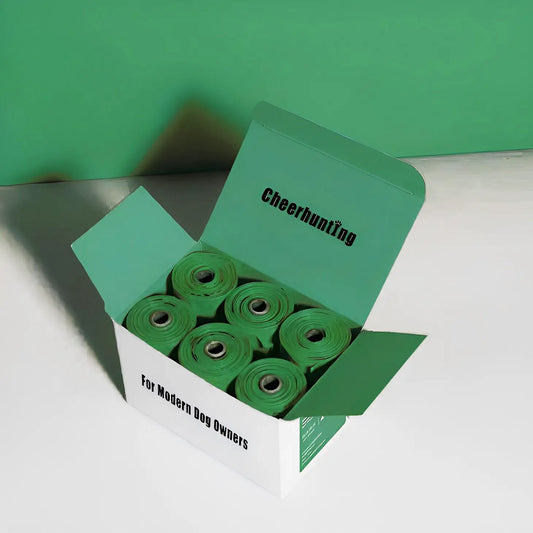 Poopo Biodegradable Waste bags - 6 rolls per box