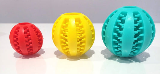 Rubber Treat Ball - 3 sizes